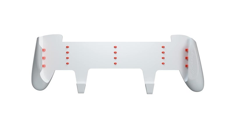 Satisfye - ZenGrip Pro Gen 3 OLED, Grip Compatible with Nintendo Switch - Comfortable & Ergonomic Grip, Joy Con & Switch Control. #1 Switch Accessories Designed for Gamers (White) - Image 1